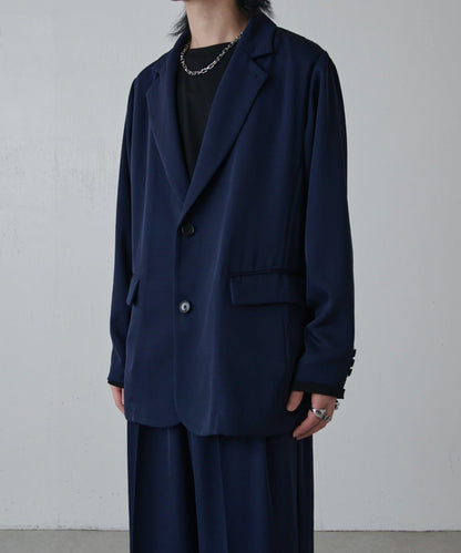 寬鬆法式斜紋外套