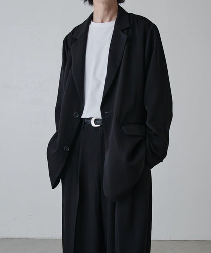 寬鬆法式斜紋外套