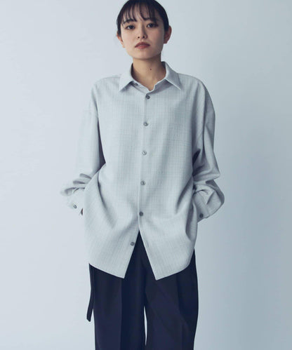 粗感質地襯衫