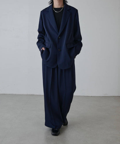 寬鬆法式斜紋外套