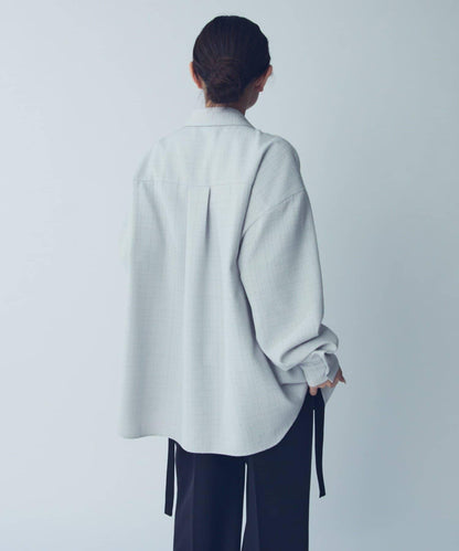粗感質地襯衫
