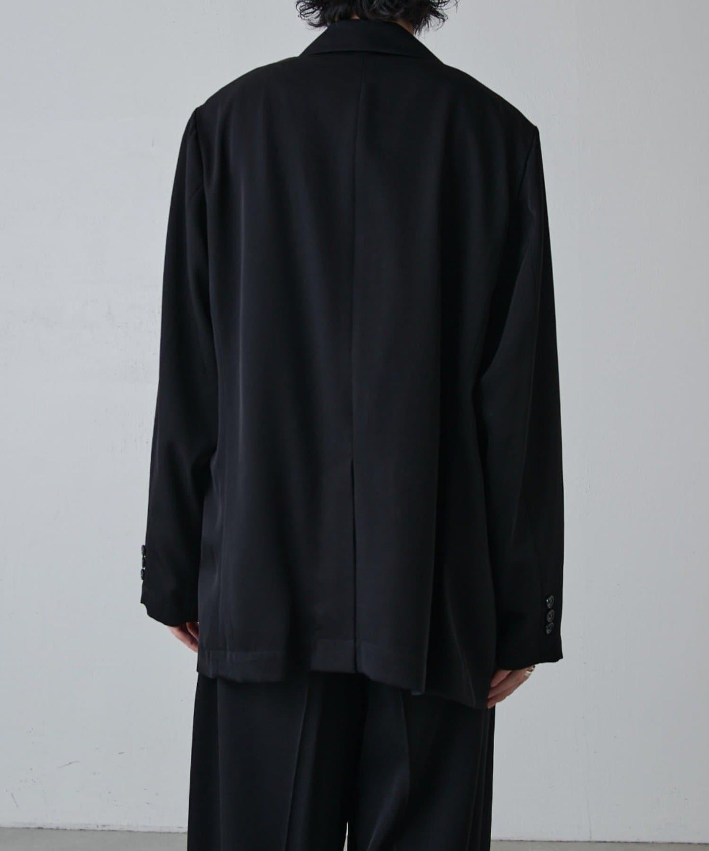 寬鬆法式斜紋外套