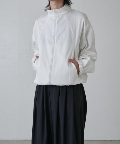 可水洗雙層緞面夾克