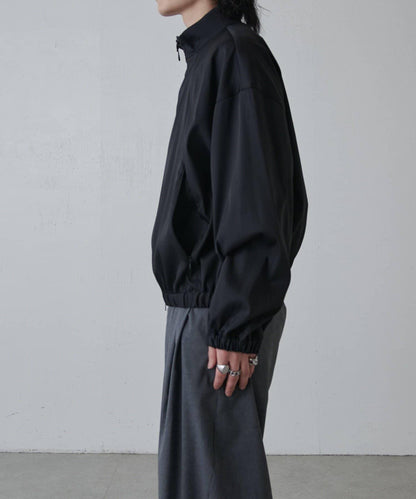 可水洗雙層緞面夾克
