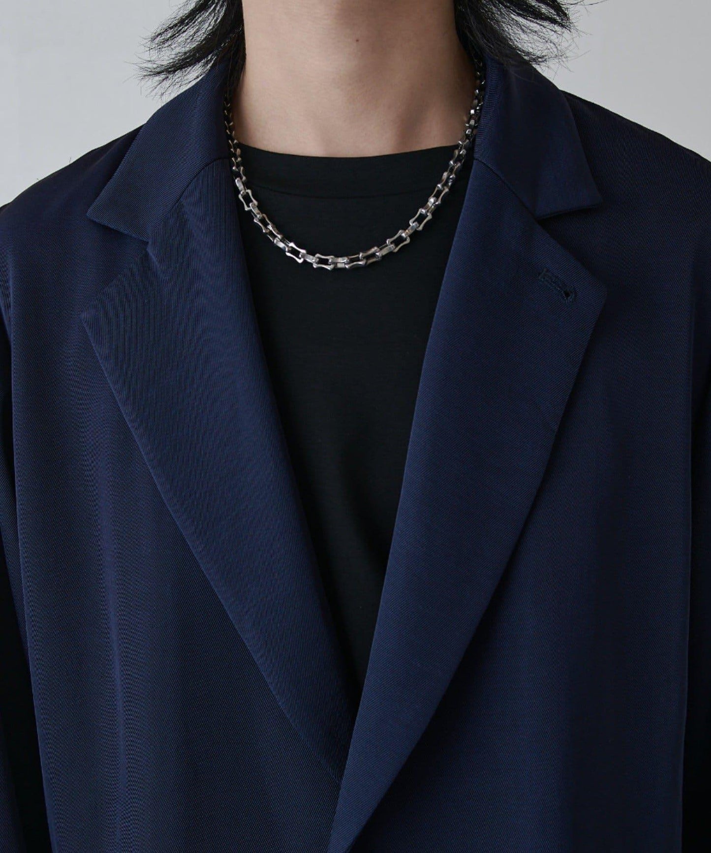 寬鬆法式斜紋外套