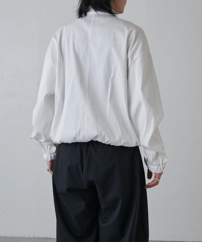 可水洗雙層緞面夾克