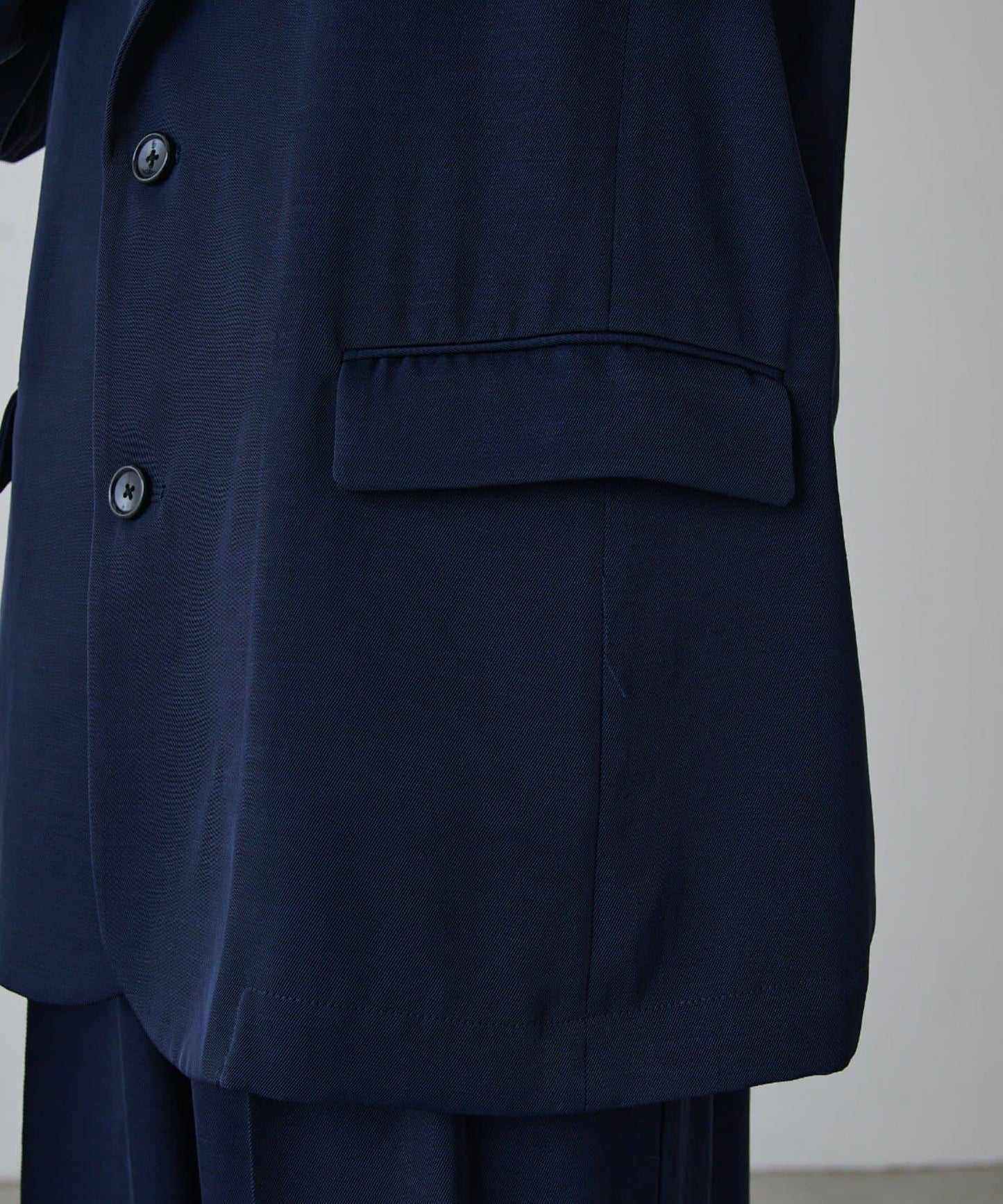 寬鬆法式斜紋外套