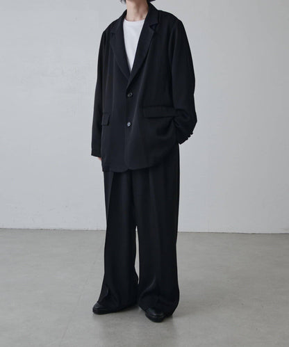 寬鬆法式斜紋外套