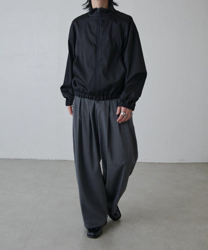 可水洗雙層緞面夾克