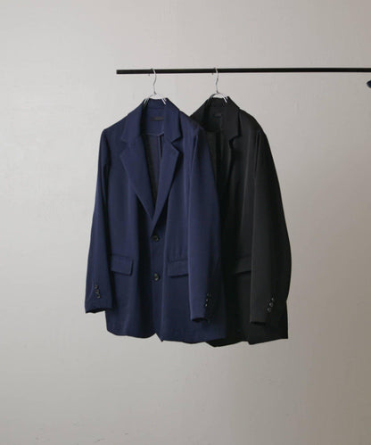 寬鬆法式斜紋外套