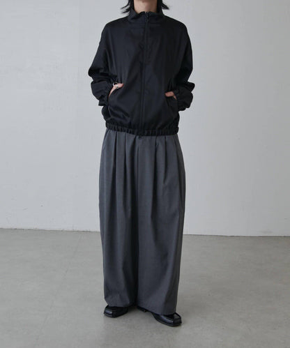 可水洗雙層緞面夾克