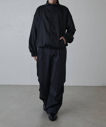 可水洗雙層緞面夾克