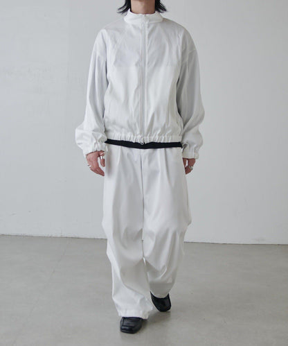 可水洗雙層緞面夾克