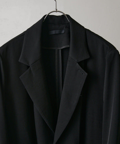 寬鬆法式斜紋外套