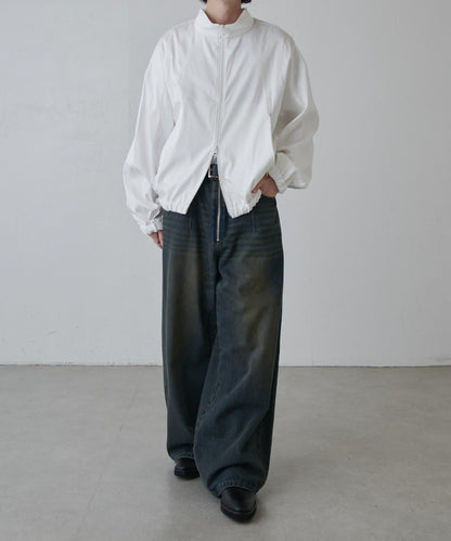 可水洗雙層緞面夾克