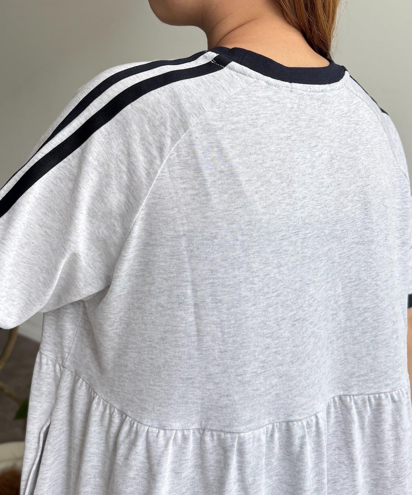 U.S. POLO ASSN. 短袖層疊連衣裙