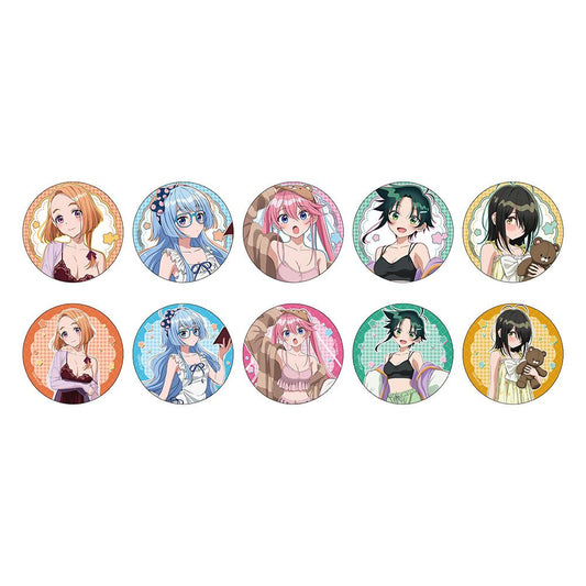 紫雲寺家の子供たち 新繪插畫系列 盒裝10個 室內服款 徽章