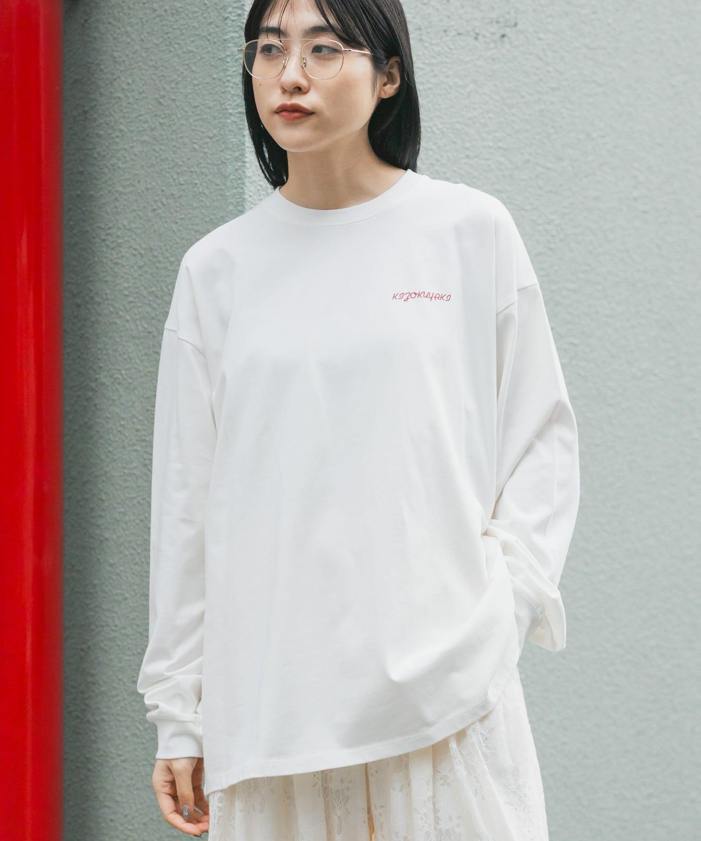 鳥貴族×UR UnuboResearch LONG-SLEEVE T-SHIRTS A 長袖T恤