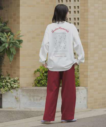 鳥貴族×UR UnuboResearch LONG-SLEEVE T-SHIRTS A 長袖T恤