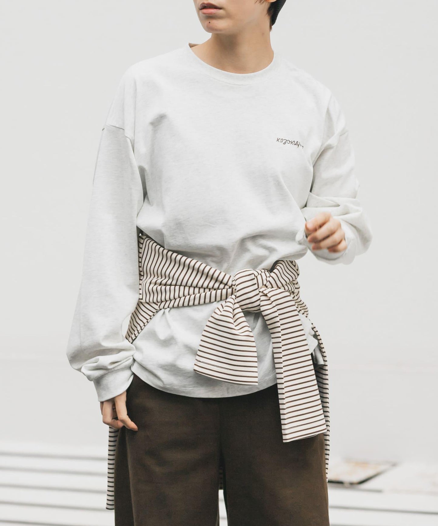 鳥貴族×UR UnuboResearch LONG-SLEEVE T-SHIRTS A 長袖T恤