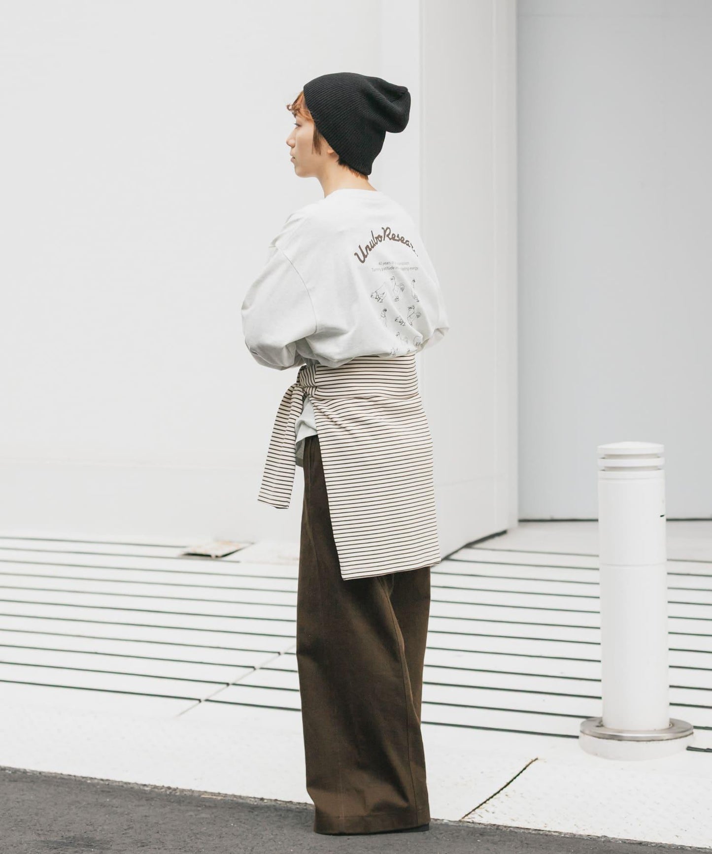 鳥貴族×UR UnuboResearch LONG-SLEEVE T-SHIRTS A 長袖T恤