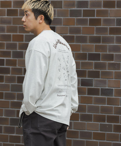 鳥貴族×UR UnuboResearch LONG-SLEEVE T-SHIRTS A 長袖T恤