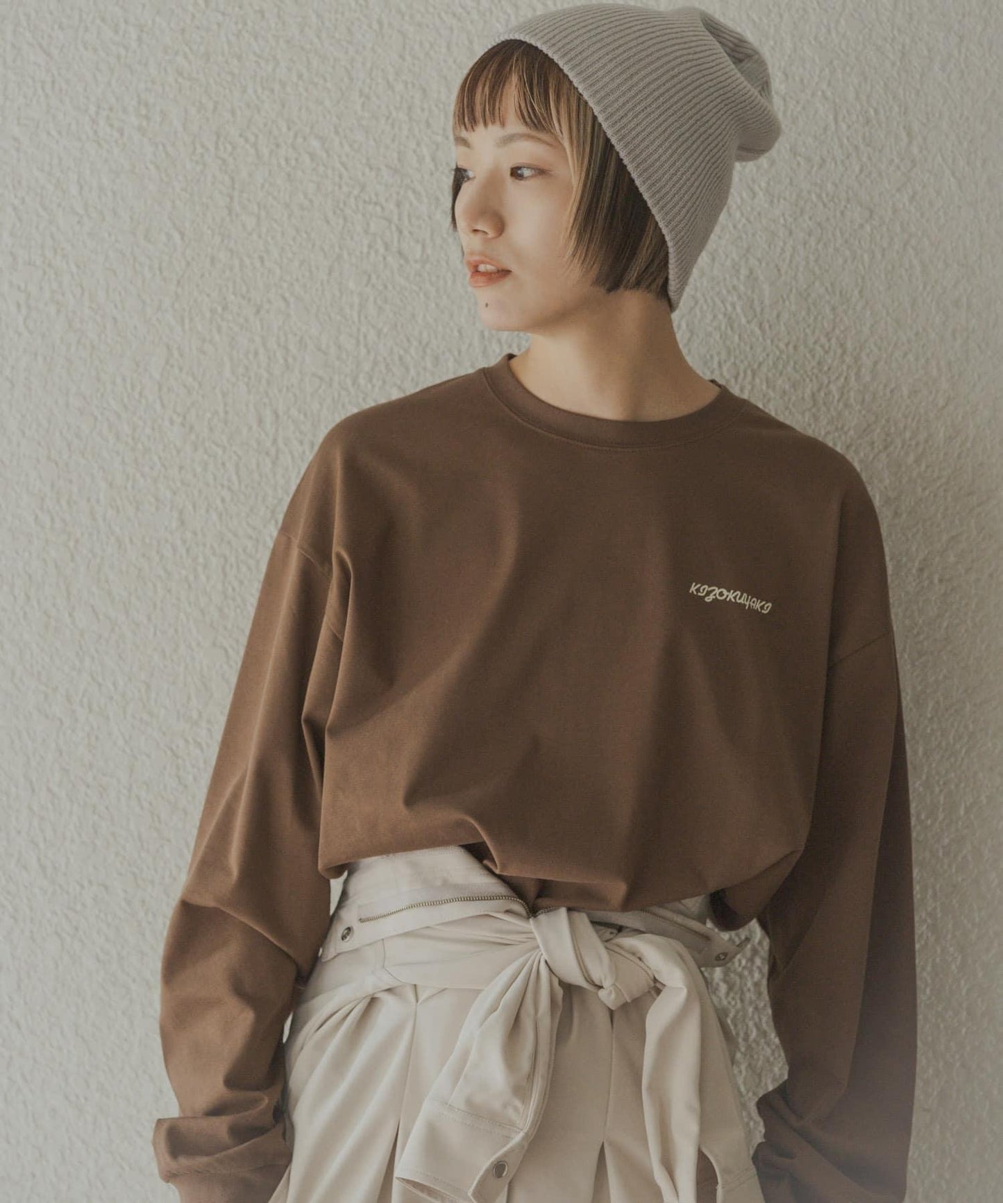 鳥貴族×UR UnuboResearch LONG-SLEEVE T-SHIRTS A 長袖T恤