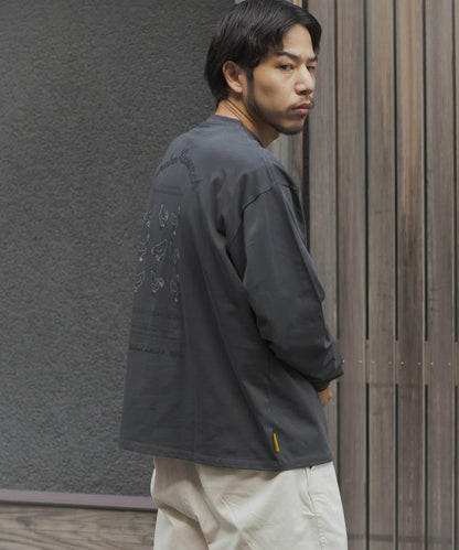 鳥貴族×UR UnuboResearch LONG-SLEEVE T-SHIRTS A 長袖T恤