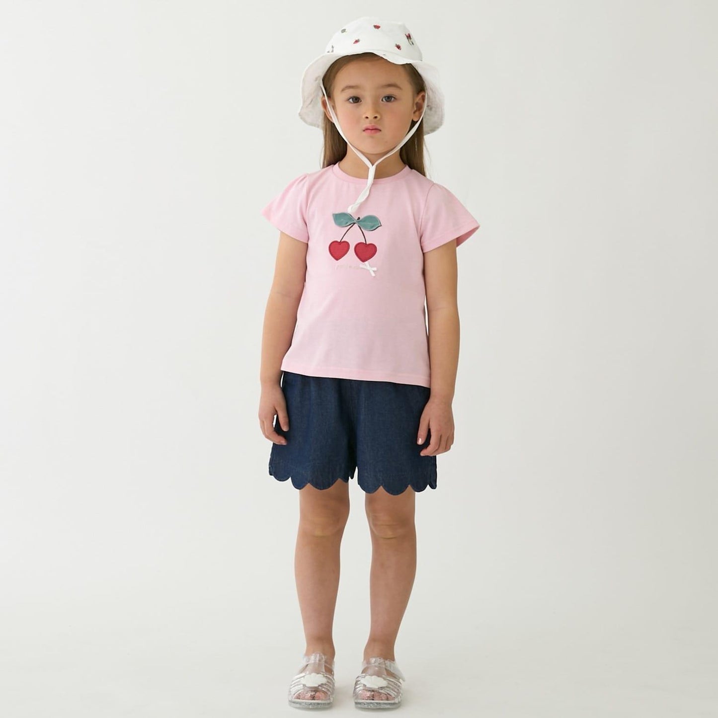 防汙功能 荷葉邊設計 休閒短褲