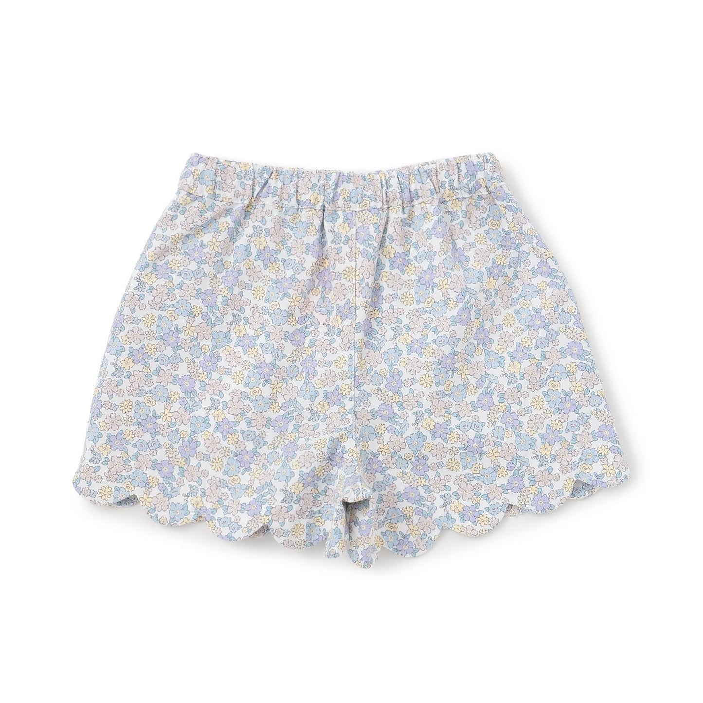 防汙功能 荷葉邊設計 休閒短褲