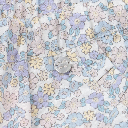 防汙功能 荷葉邊設計 休閒短褲