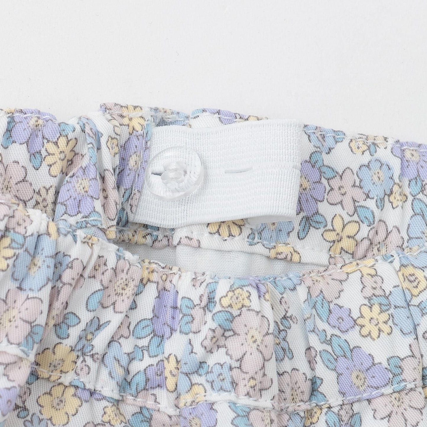 防汙功能 荷葉邊設計 休閒短褲