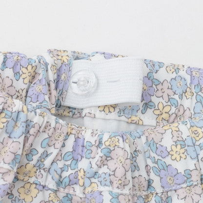 防汙功能 荷葉邊設計 休閒短褲