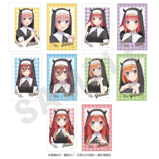 《五等分的新娘》 拍立得風格 小惡魔修女ver. 收藏卡 BOX裝（10包入）