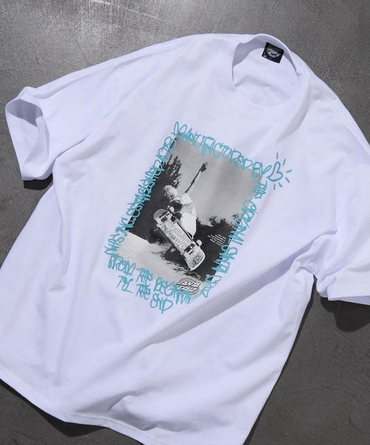 SANTA CRUZ×FREAK'S STORE 特別 寬鬆版 照片印花 T恤