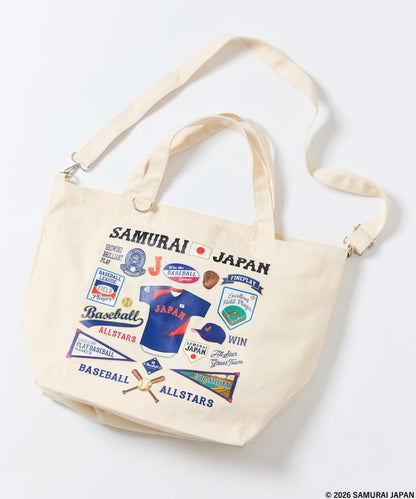 3月5日12:00 SAMURAI JAPAN×FREAK’S STORE 聯名 CANVAS 托特包