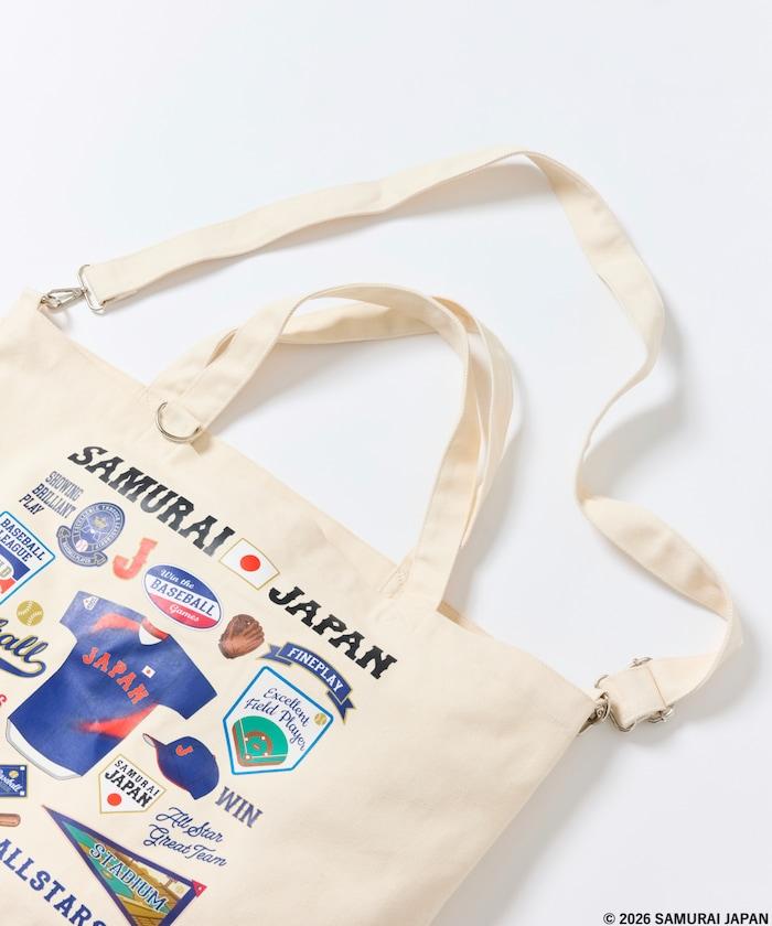 3月5日12:00 SAMURAI JAPAN×FREAK’S STORE 聯名 CANVAS 托特包