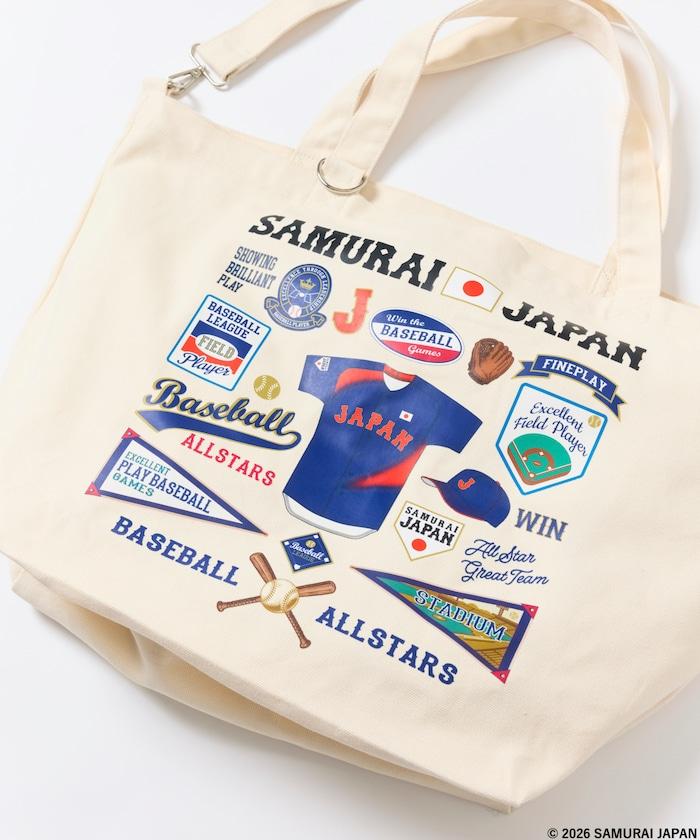 3月5日12:00 SAMURAI JAPAN×FREAK’S STORE 聯名 CANVAS 托特包