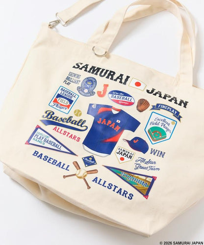 3月5日12:00 SAMURAI JAPAN×FREAK’S STORE 聯名 CANVAS 托特包