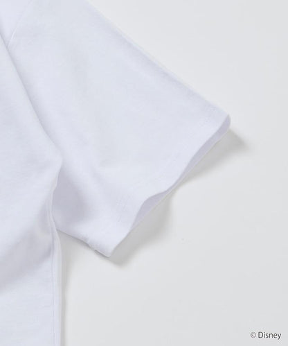 DISNEY（迪士尼） ミッキーマウス 背部印花寬鬆T恤 HAVE FUN款