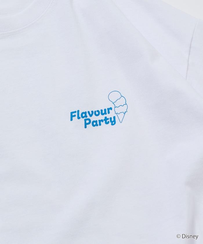 DISNEY（迪士尼） ミッキーマウス 背部印花寬鬆T恤 HAVE FUN款