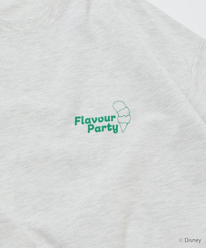 DISNEY（迪士尼） ミッキーマウス 背部印花寬鬆T恤 HAVE FUN款