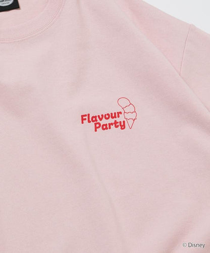 DISNEY（迪士尼） ミッキーマウス 背部印花寬鬆T恤 HAVE FUN款