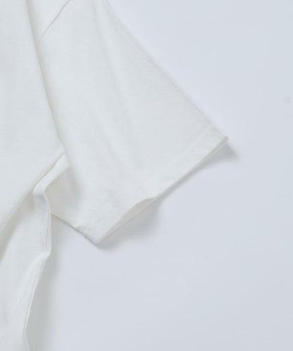 寬鬆版型 後背刺繡 Dog 圓領 T恤