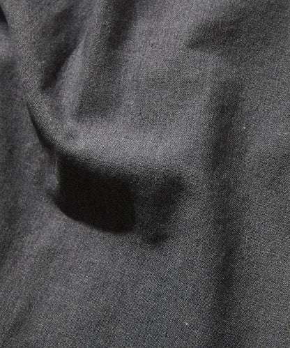 可水洗麻混 休閒短褲