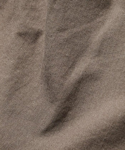 可水洗麻混 休閒短褲