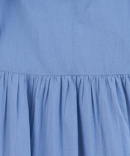 印度風層疊拼接吊帶連衣裙