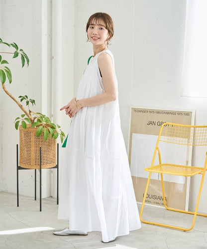 印度風層疊拼接吊帶連衣裙