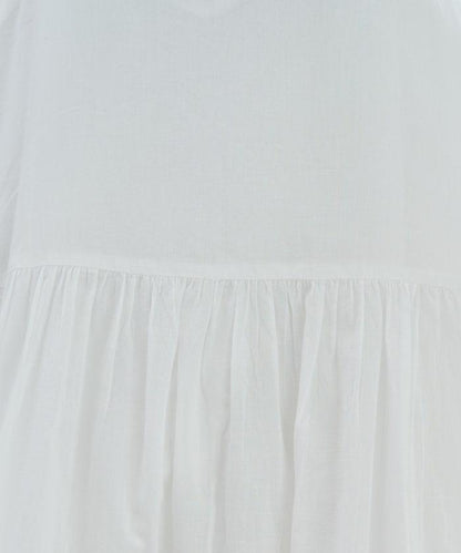 印度風層疊拼接吊帶連衣裙