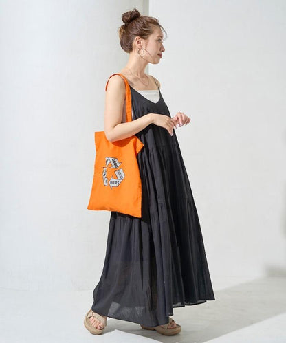 印度風層疊拼接吊帶連衣裙